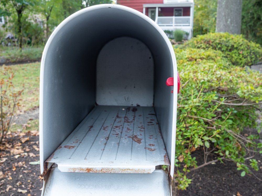 empty mailbox